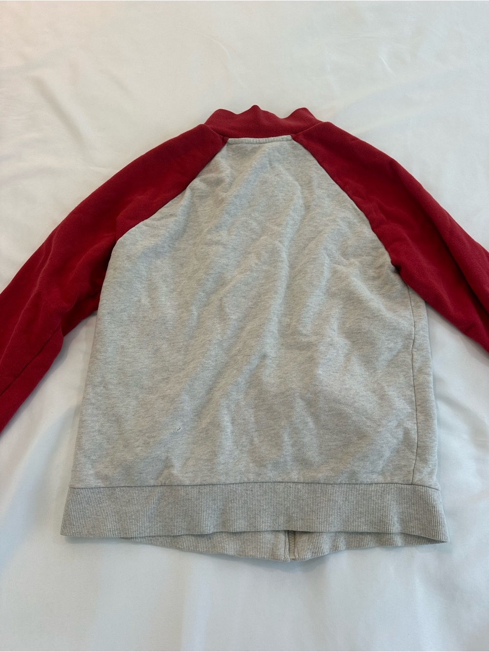 Jeep Red Collar Gray Interior Zip Jacket - Picture 5 of 6